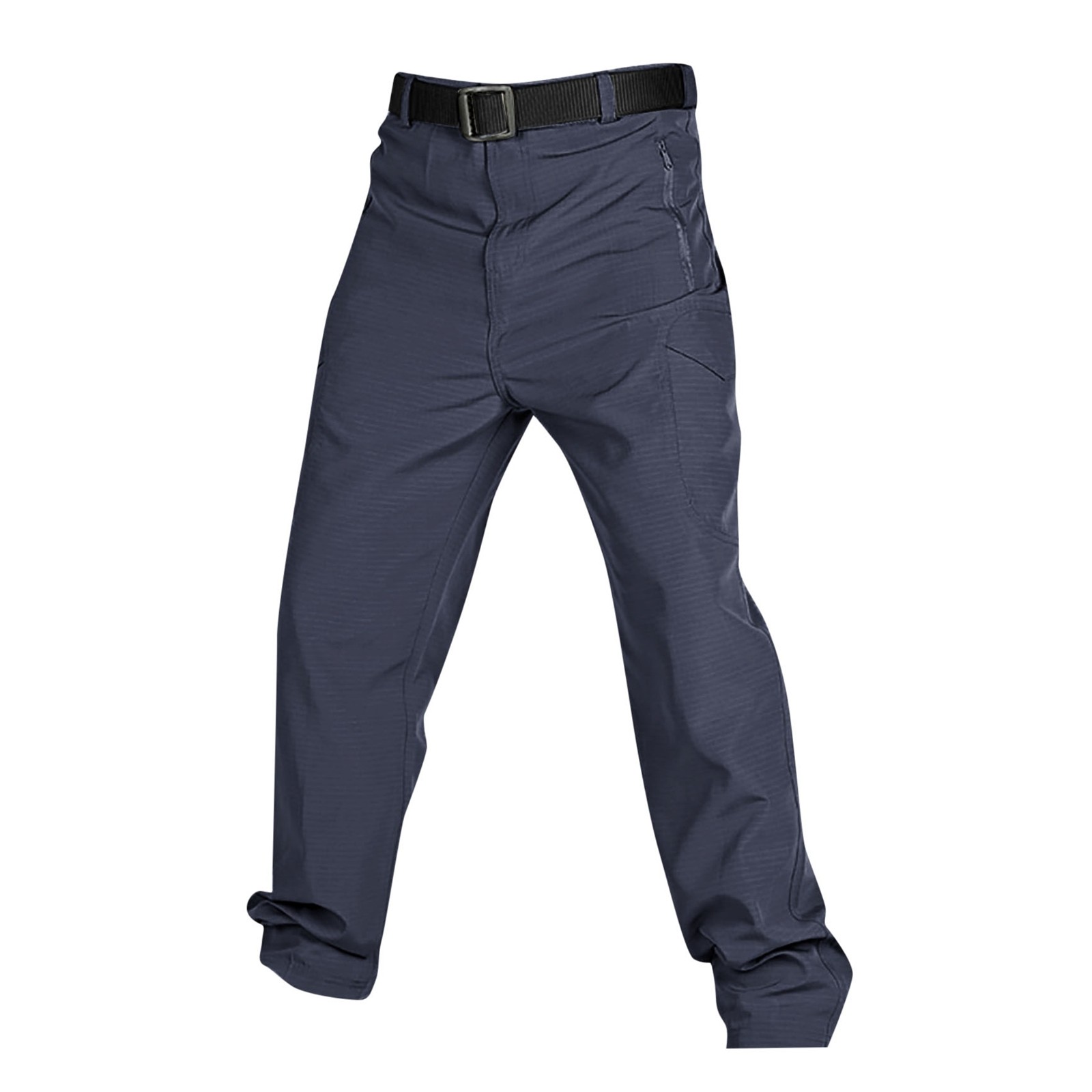 thumbnail image 2 of Pantalones cargo ligeros de senderismo para hombre - 95 % nailon, 5 % spandex - Diseño con múltiples bolsillos, cintura elástica, adecuados para acampadas y aventuras al aire libre, 2 of 5